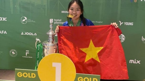 Pickleball Việt Nam lần đầu có nhà vô địch thế giới: Jolie Lam viết nên lịch sử ở tuổi 17
