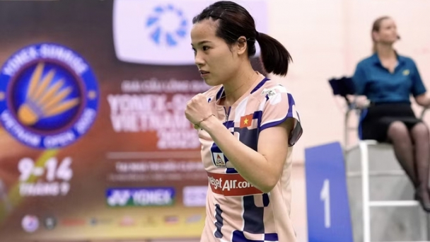 Tay vợt Nguyễn Thùy Linh ngược dòng ấn tượng tại Malaysia Masters 2026