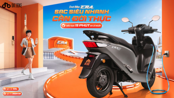 Dat Bike ERA: Xe điện gia đình dưới 30 triệu “đủ cân đời thực”