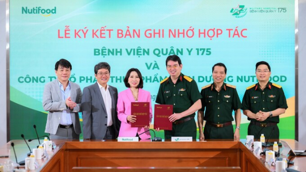 Nutifood và Bệnh viện Quân y 175 hợp tác xây dựng nền tảng nghiên cứu khoa học cho các giải pháp dinh dưỡng Việt