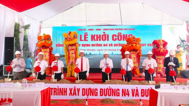 Phú Thuận khởi công 4 tuyến đường, cú hích của BĐS Nam TP. Hồ Chí Minh