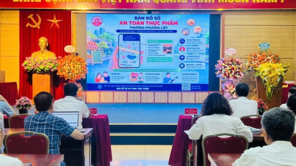 Phường Phương Liệt ứng dụng bản đồ số trong quản lý an toàn thực phẩm