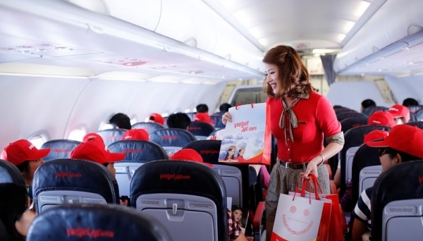 Vietjet tung hàng trăm nghìn vé 0 đồng