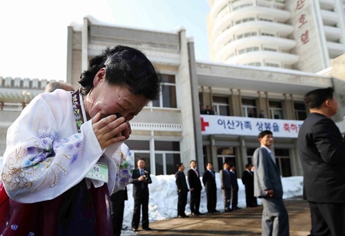 Thân nhân Hàn-Triều chia tay trong nước mắt