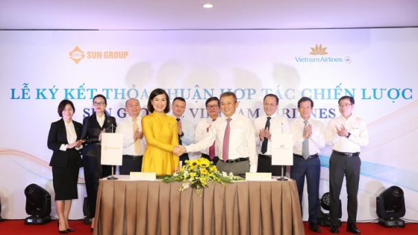 Sun Group ký kết hợp tác chiến lược với Vietnam Airlines, phát triển nhiều sản phẩm mới