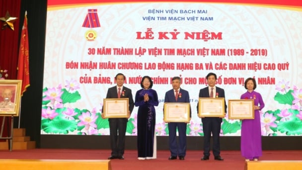 Kỷ niệm 30 năm thành lập Viện Tim mạch Việt Nam 