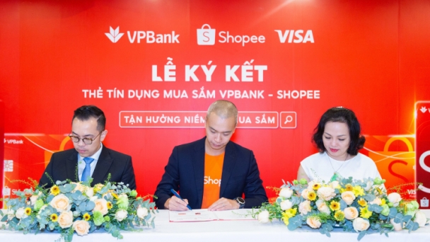 Shopee hợp tác với VPBank và Visa ra mắt “Thẻ tín dụng VPBank Shopee” 