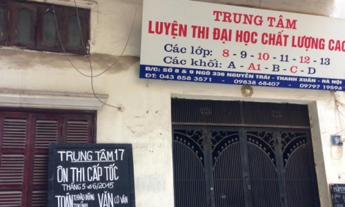 Kỳ thi đại học cao đẳng 2015: Lò luyện thi vắng bóng