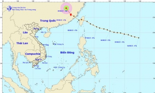 Thời tiết 10/8: Bão Soudelor suy yếu thành áp thấp 