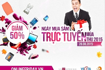 Nhiều ưu đãi cho người tiêu dùng trong Ngày mua sắm trực tuyến mùa thu