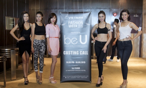 Dàn chân dài tham dự Vietnam International Fashion Week 2015 
