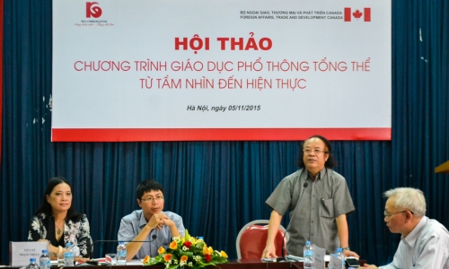 Nâng cao chất lượng chương trình giáo dục phổ thông tổng thế