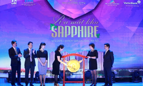 Dự án Goldmark City ra mắt khu Sapphire