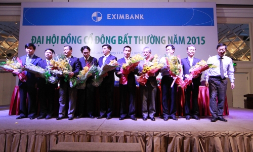 Cổ đông Eximbank biến động mạnh