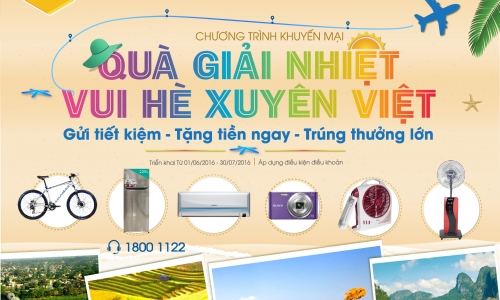 Gửi tiền tiết kiệm, nhận ngàn quà tặng