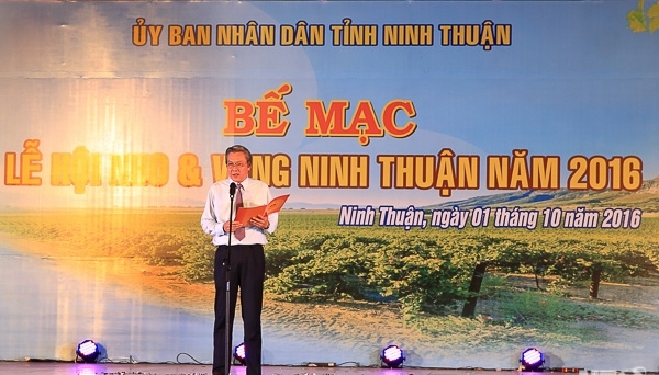 Ninh Thuận: Bế mạc lễ hội 'Nho và Vang Ninh Thuận 2016'