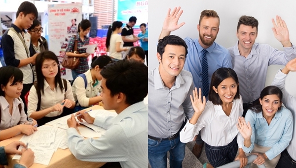 Giới trẻ Sài Gòn với ngày hội tuyển dụng nói tiếng Anh 