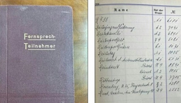 Cuốn danh bạ đặc biệt của Hitler được bán đấu giá 45.000 USD