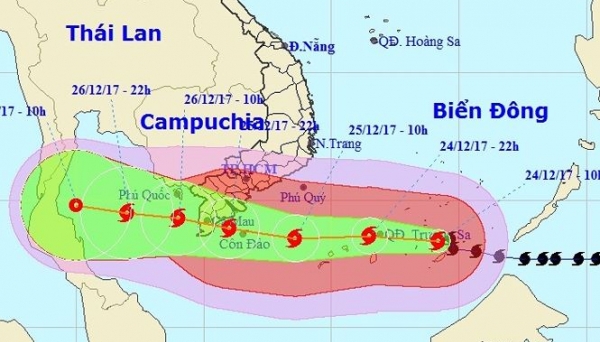 Gấp rút chuẩn bị sơ tán dân tránh bão số 16 - Tembin