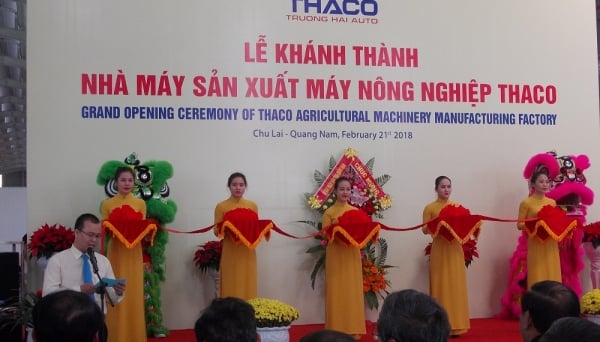 Quảng Nam: Khánh thánh nhà máy sản xuất máy nông nghiệp thương hiệu Việt