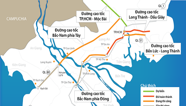 Bắt đầu bán hồ sơ tuyển nhà đầu tư cao tốc Mỹ Thuận - Cần Thơ