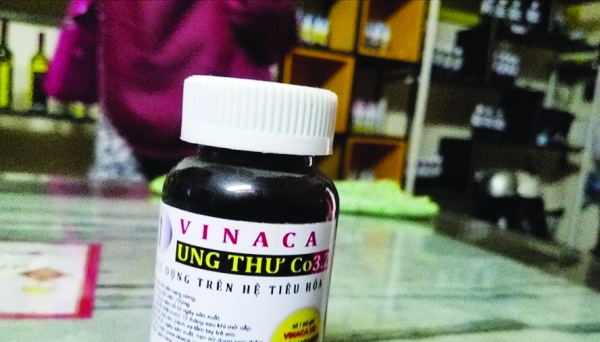 “Vinaca ung thư Co3.2”: Thực phẩm chức năng giả