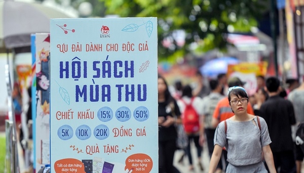 Tưng bừng khai mạc “Hội sách mùa Thu 2018” tại Hà Nội