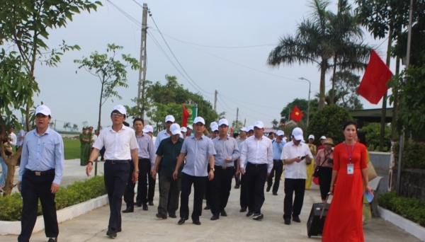 Huyện đầu tiên của tỉnh Hà Tĩnh đạt chuẩn Nông thôn mới