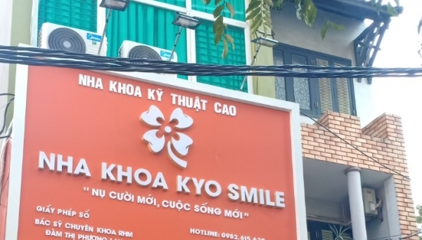 Nha khoa Kyo Smile: Quảng cáo dịch vụ không được cấp phép?