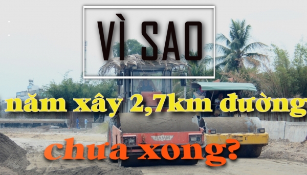 TP.HCM: Đầu tư 2.100 tỷ đồng xây 2,7 km đường, 4 năm chưa xong