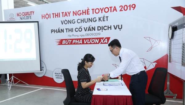 Chung kết Hội thi tay nghề Toyota 2019