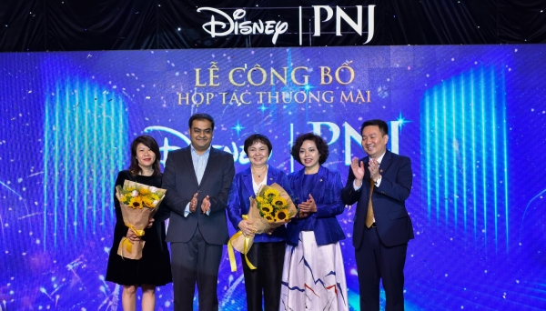 PNJ bắt tay hợp tác Walt Disney sau khi bước lên đỉnh châu Á