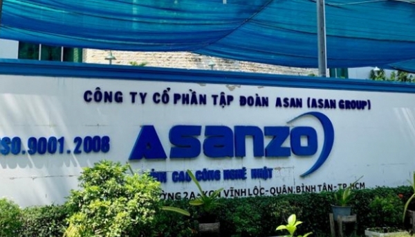 Asanzo bị cưỡng chế số tiền thuế gần 35 tỷ đồng