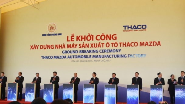 THACO bắt tay Mazda xây dựng nhà máy ô tô 520 triệu USD tại Quảng Nam