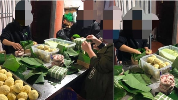 Xử phạt Thực phẩm Bếp Hoa dùng tay trần chế biến thực phẩm