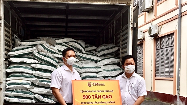 T&T Group ủng hộ 1.000 tấn gạo và 5 tỷ đồng tiếp sức cho Bắc Ninh, Bắc Giang chống dịch