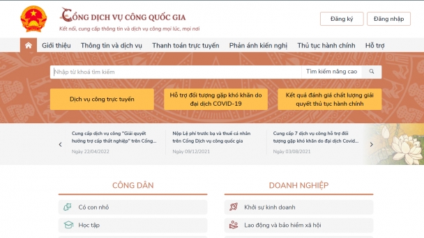 Nâng cao chất lượng phục vụ người dân dịch vụ công trên môi trường điện tử