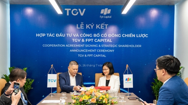 Ký kết hợp tác đầu tư cùng FPT Capital, TGV như Hổ mọc thêm cánh