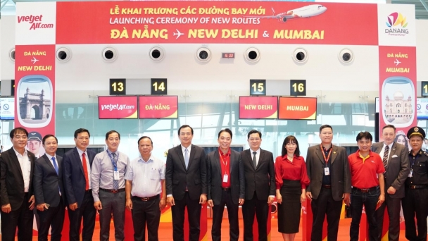 Bay dễ dàng giữa Đà Nẵng và New Delhi, Mumbai (Ấn Độ) cùng Vietjet