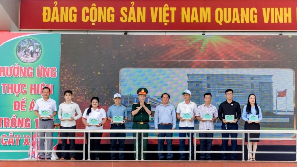 Vedan hưởng ứng chương trình trồng 1 tỷ cây xanh “Vì một Việt Nam xanh” trên địa bàn tỉnh Đồng Nai