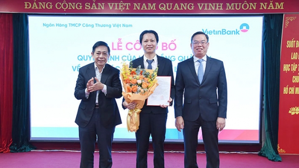 Ông Đỗ Thanh Sơn giữ chức Phó Tổng Giám đốc phụ trách Ban điều hành VietinBank