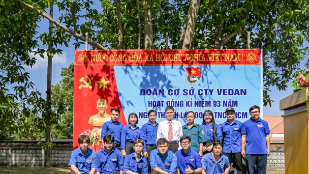 Thanh niên Vedan cùng nhiều hoạt động sôi nổi nhân Ngày thành lập Đoàn TNCS 26/3