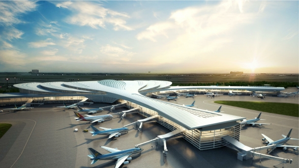 'Siêu sân bay' của Việt Nam trong tương lai sẽ kết nối với cảng Tân Sơn Nhất bằng hệ thống giao thông tân tiến nhất