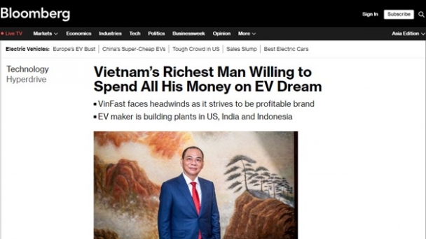 Tỷ phú giàu nhất Việt Nam quyết tâm đi đến cùng cho giấc mơ xe điện