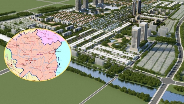 Tỉnh duy nhất có 3 mặt giáp sông sắp đón khu đô thị gần 9.700 tỷ đồng