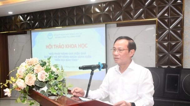 Hội thảo Giải pháp nâng cao hiệu quả quản lý và xét công nhận sáng kiến trên địa bàn tỉnh Lào Cai
