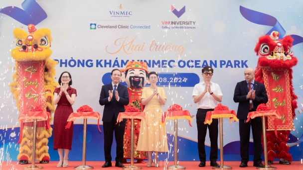 Vinmec khai trương Phòng khám Đa khoa Quốc tế tại Vinhomes Ocean Park