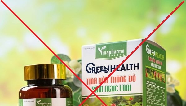 Green Health tinh dầu thông đỏ sâm Ngọc Linh quảng cáo lừa dối người tiêu dùng