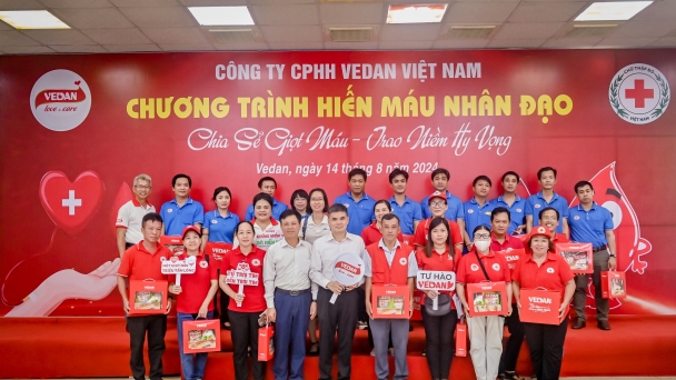 Hiến máu nhân đạo - hành trình ý nghĩa được Vedan Việt Nam duy trì và lan tỏa