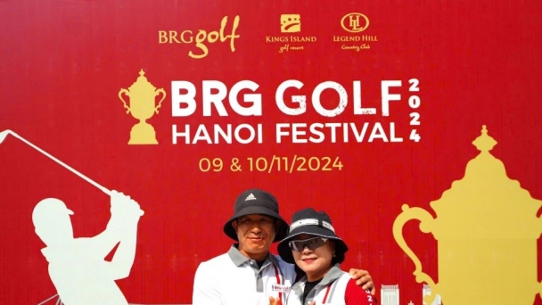 Sự kiện gôn thường niên BRG Golf Hanoi Festival 2024 chính thức khởi tranh